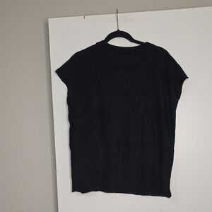 Source Unknown Black Short Sleeve Top